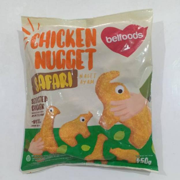 BELFOODS FAVORITE CHICKEN NUGGET SAFARI 450GR