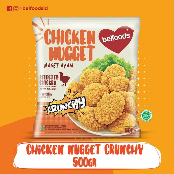 BELFOODS FAVORITE CRUNCHY NUGGET 500GR