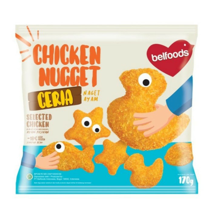 BELFOODS FAVORITE NUGGET CERIA 170GR