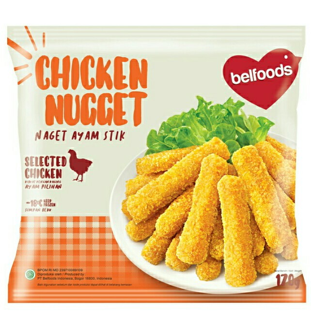 BELFOODS FAVORITE NUGGET STICK 170GR 3