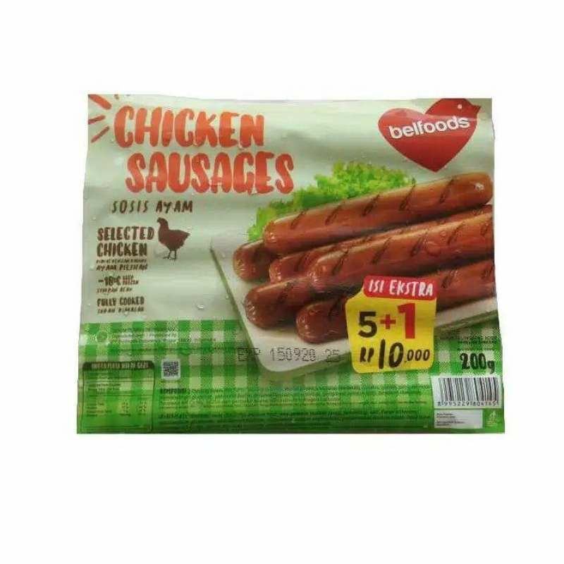 BELFOODS FAVORITE SOSIS AYAM MT 200GR 2