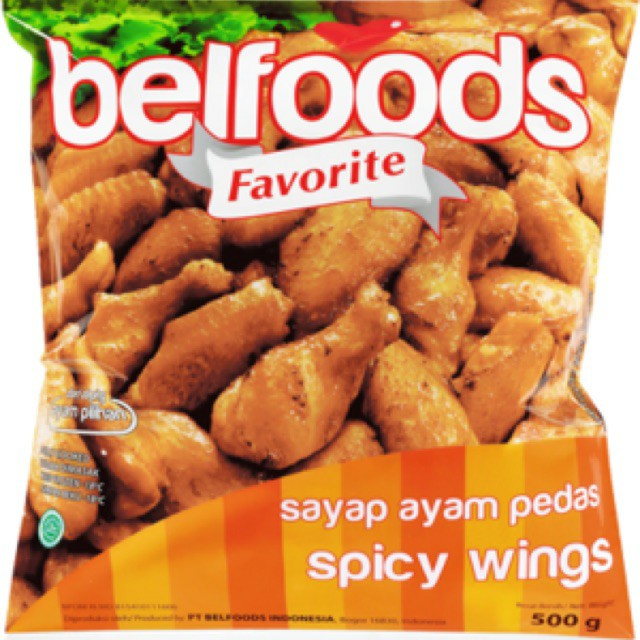 BELFOODS FAVORITE SPICY WING 500GR