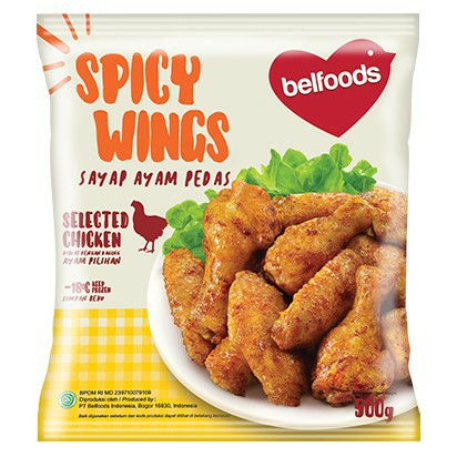 BELFOODS FAVORITE SPICY WING 500GR 2