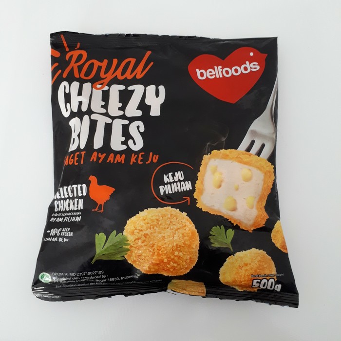 BELFOODS ROYAL CHEEZY BITES 500GR 3