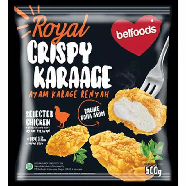 BELFOODS ROYAL CRISPY KARAGE 500GR 2