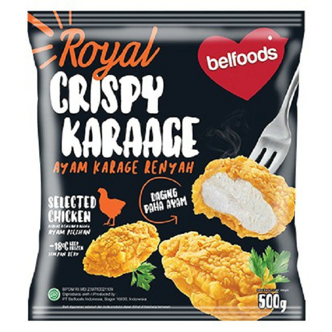 BELFOODS ROYAL CRISPY KARAGE 500GR 3