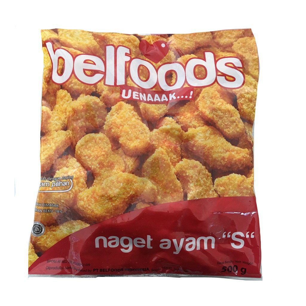 BELFOODS UENAK NUGGET S 500GR 2