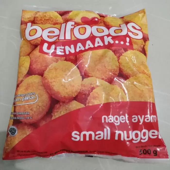 BELFOODS UENAK SMALL NUGGET 500GR 2