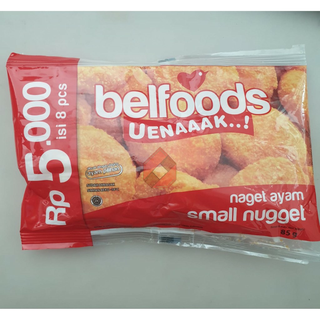 BELFOODS UENAK SMALL NUGGET 85GR 3