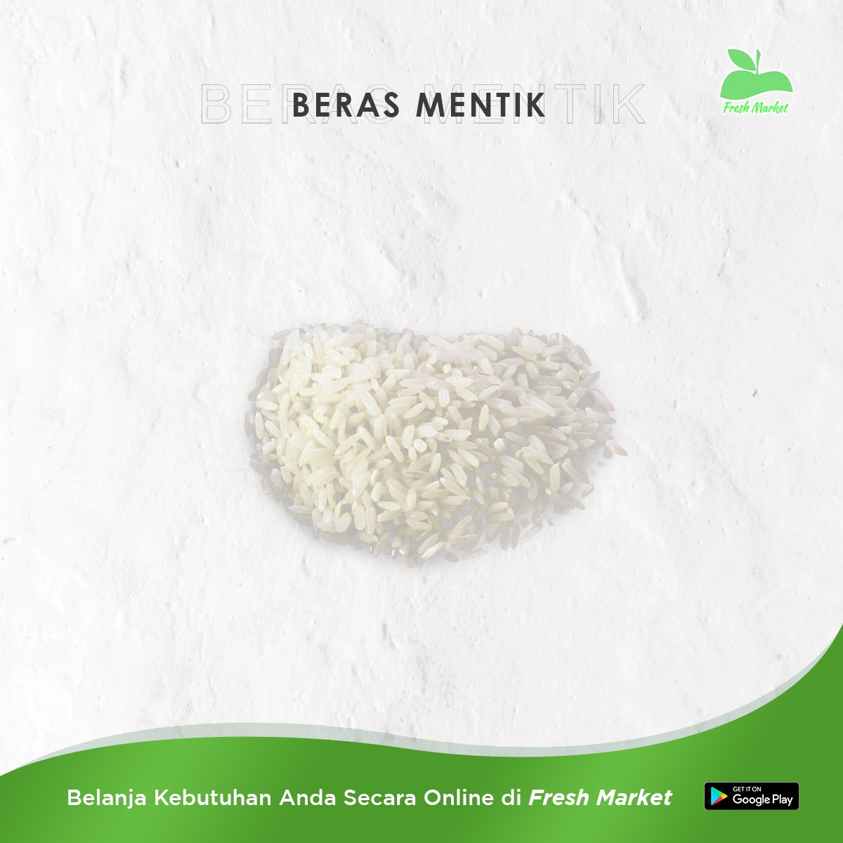 BERAS MENTIK 1 KG