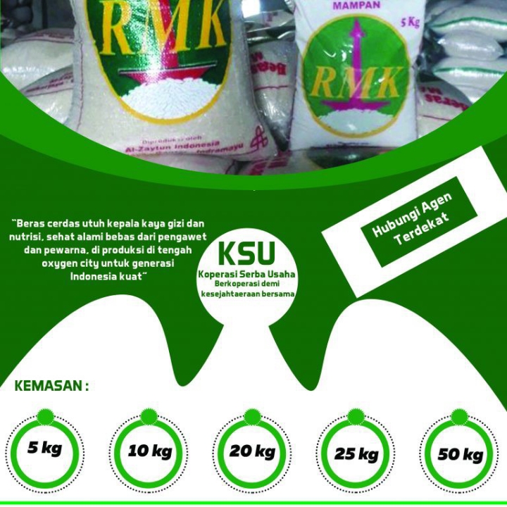 BERAS PREMIUM RMK 10kg 3