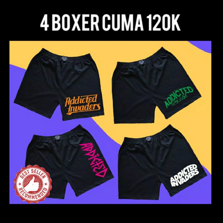 BEST SELLER BOXER UNISEX  GRATIS MASKER  BOKSER  BOXER