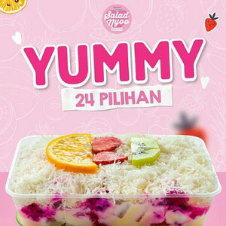 BIG Yummy 500ML 24 PILIHAN Salad Buah