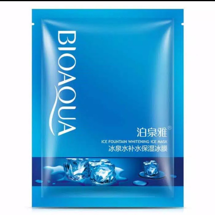 BIOAQUA ICE FOUNTAIN WHITENING ICE MASK 2