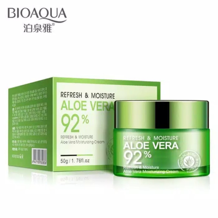 BIOAQUA REFRESH AND MOISTURE ALOE VERA MOISTURIZING CREAM