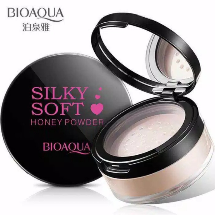 BIOAQUA SILKY SOFT HONEY POWDER - Bedak Bioaqua