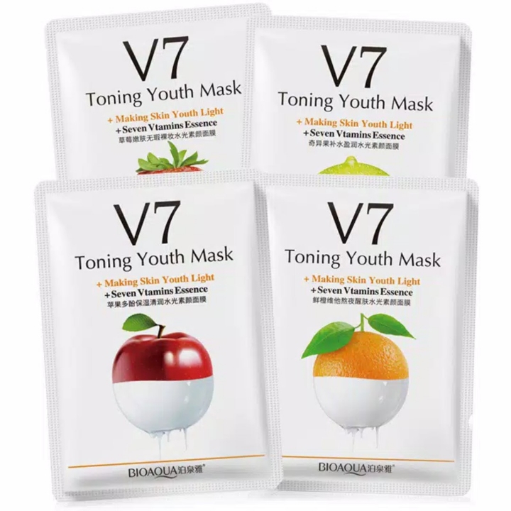 BIOAQUA V7 TONING YOUTH MASK