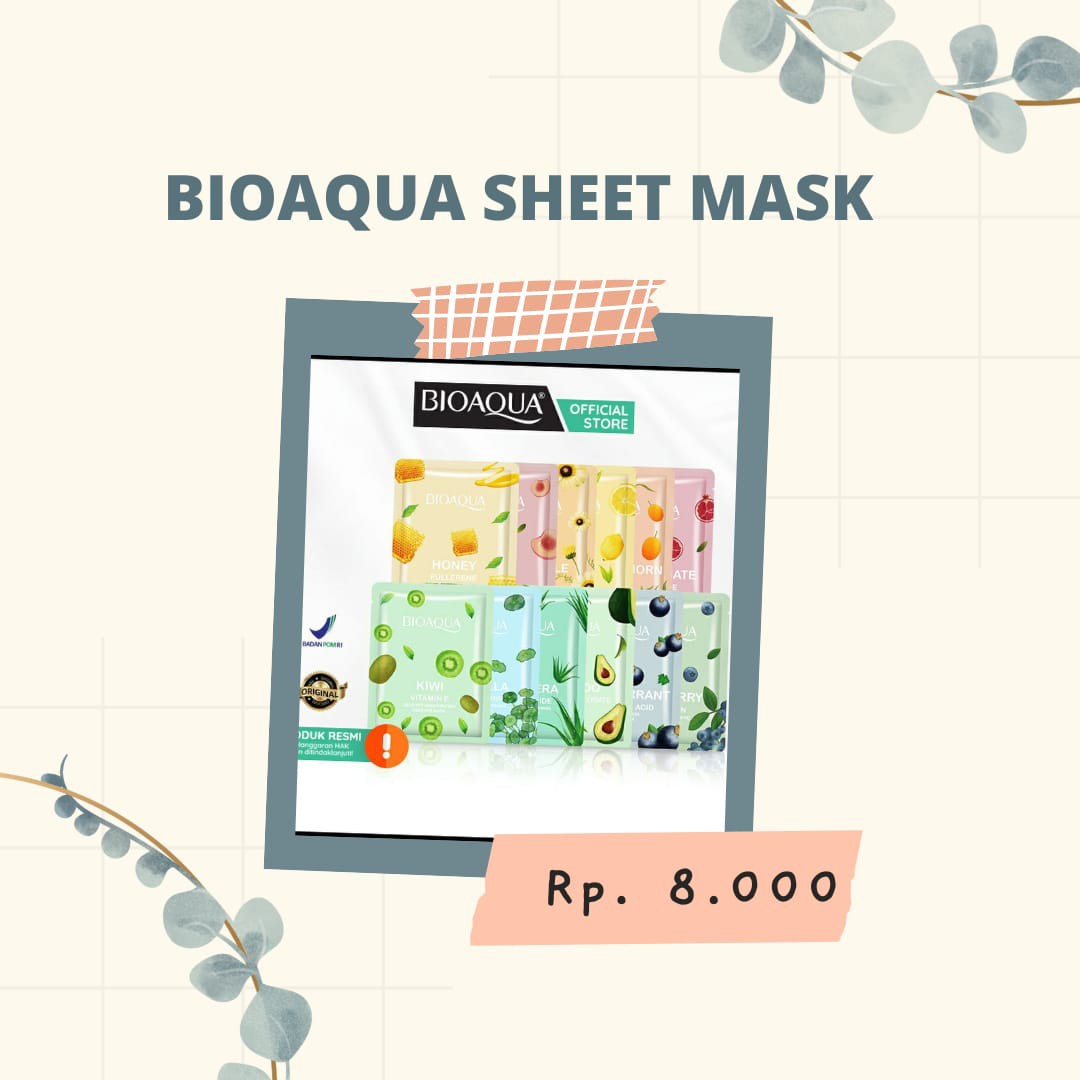 BIOQUA SHEET MASK