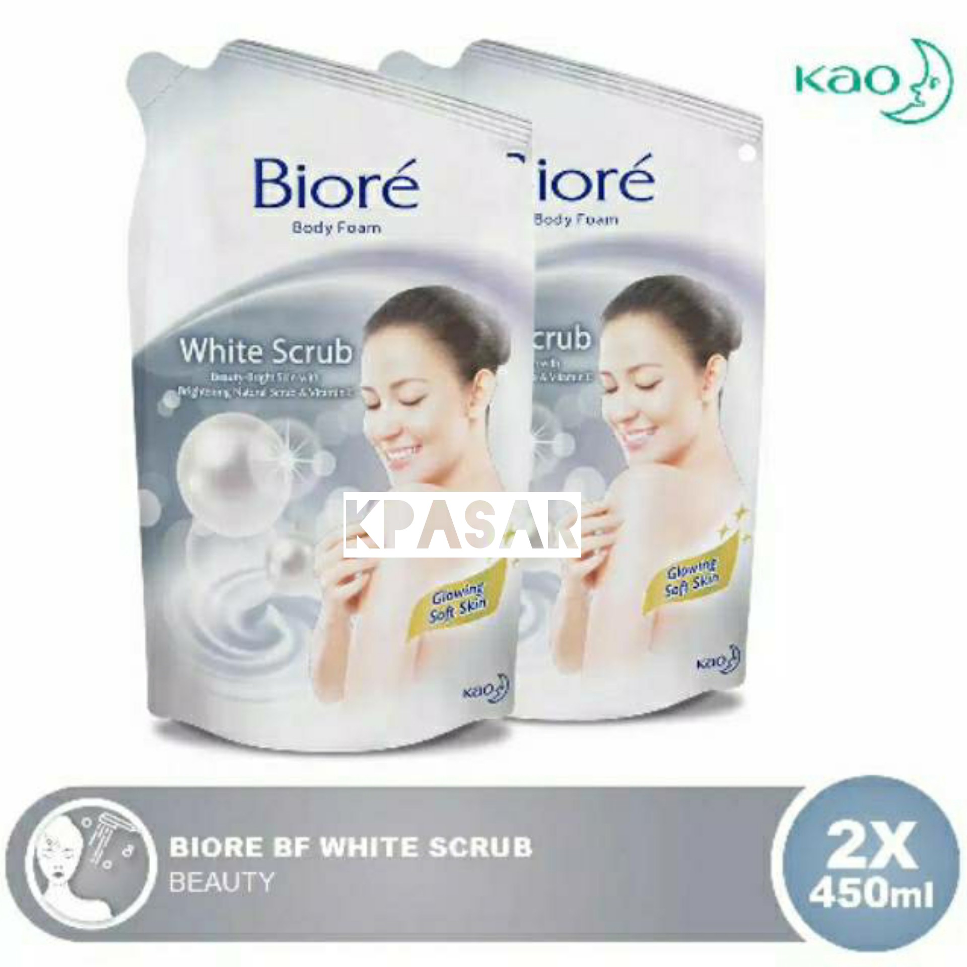 BIORE REFILL WITHE SECRU BKEMASAN 450ml