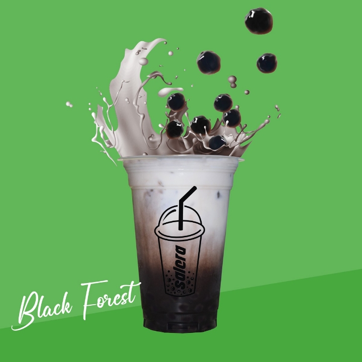 BLACK FOREST Salera Fresh Milk Boba