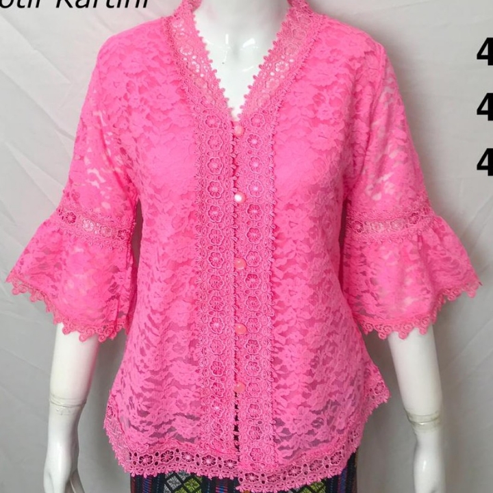 BLOUSE BROKAT IMPORT 4