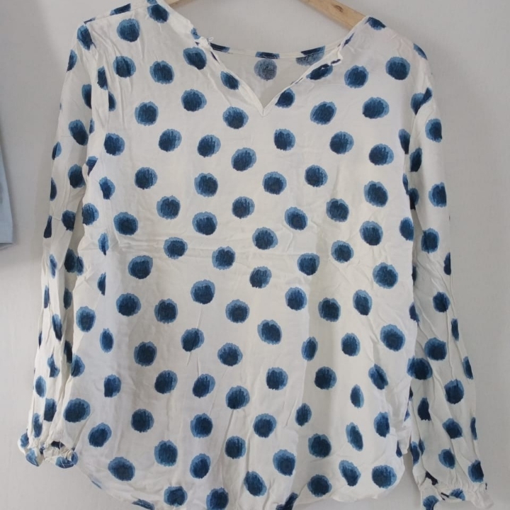 BLOUSE HNM POLKA