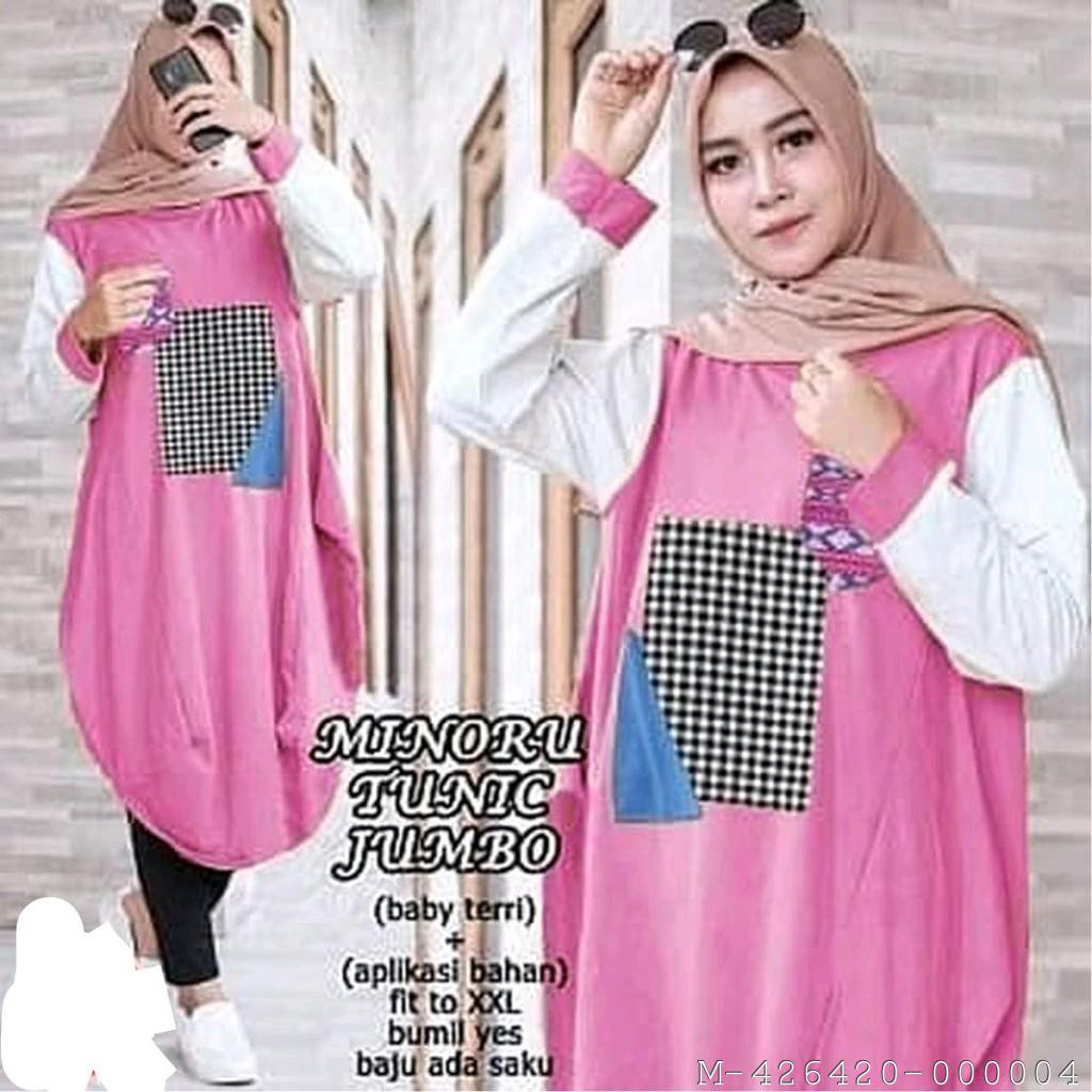 BLOUSE MINORU WANITA JUMBO 2