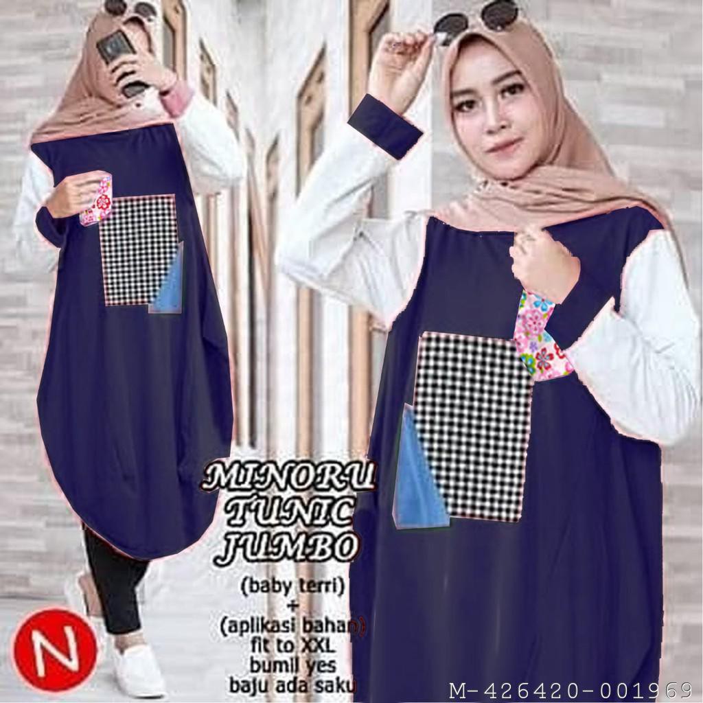 BLOUSE MINORU WANITA JUMBO 3