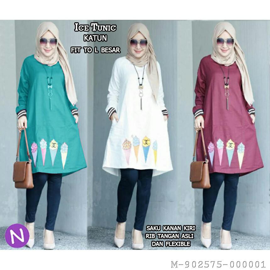 BLOUSE WANITA TERBARU ICE CREAM