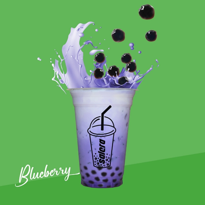 BLUEBERRY Salera Fresh Milk Boba