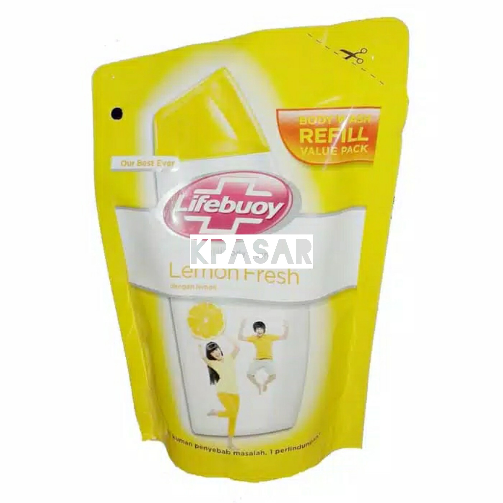 BODY WASH LIFEBUOY REFIL 450ml