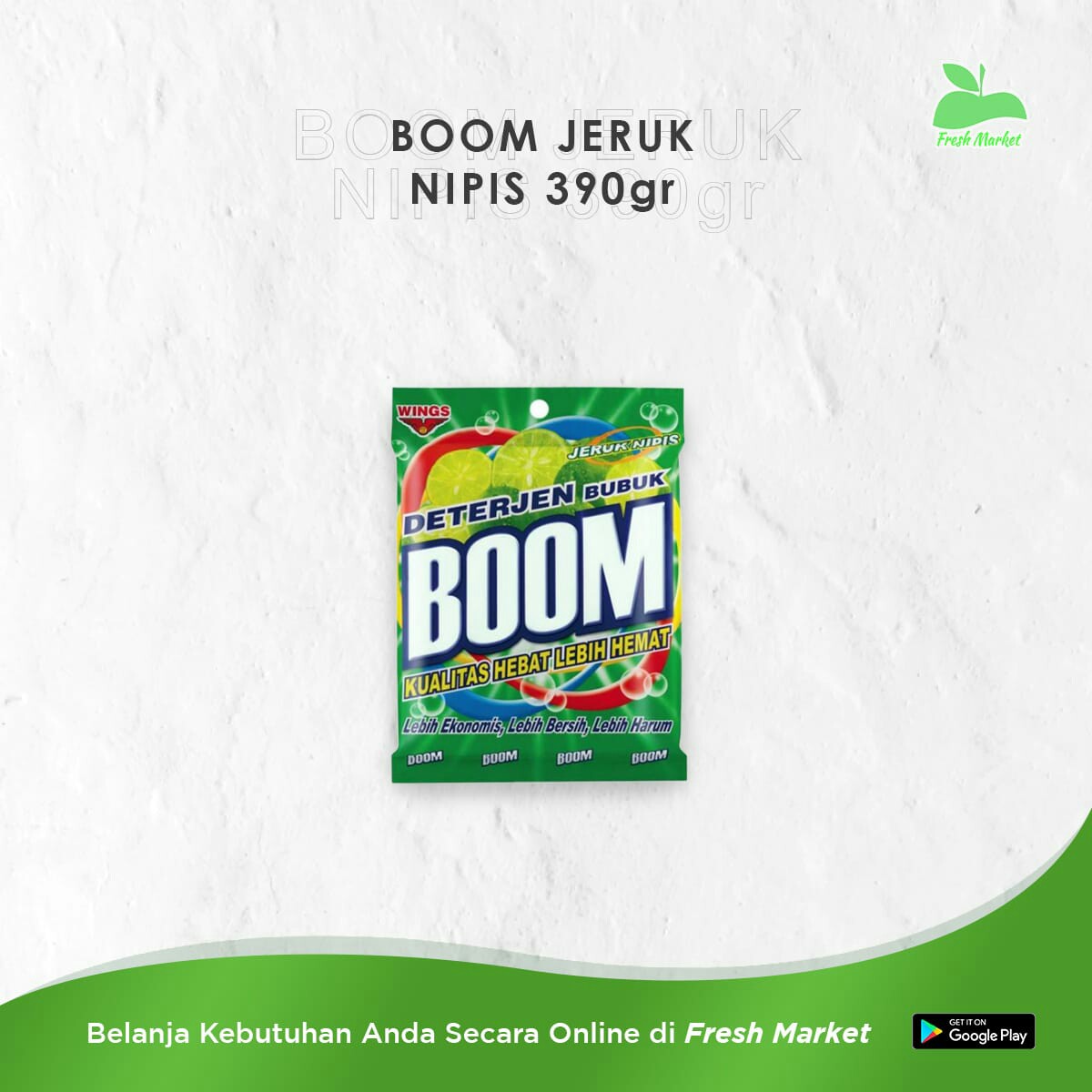 BOOM JERUK NIPIS 390 GRAM