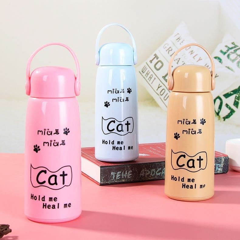 BOTOL TERMOS KACA CAT 450ML 3