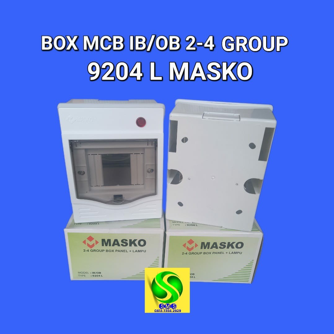 BOX MCB 4 GROUP LAMPU 9204 MASKO