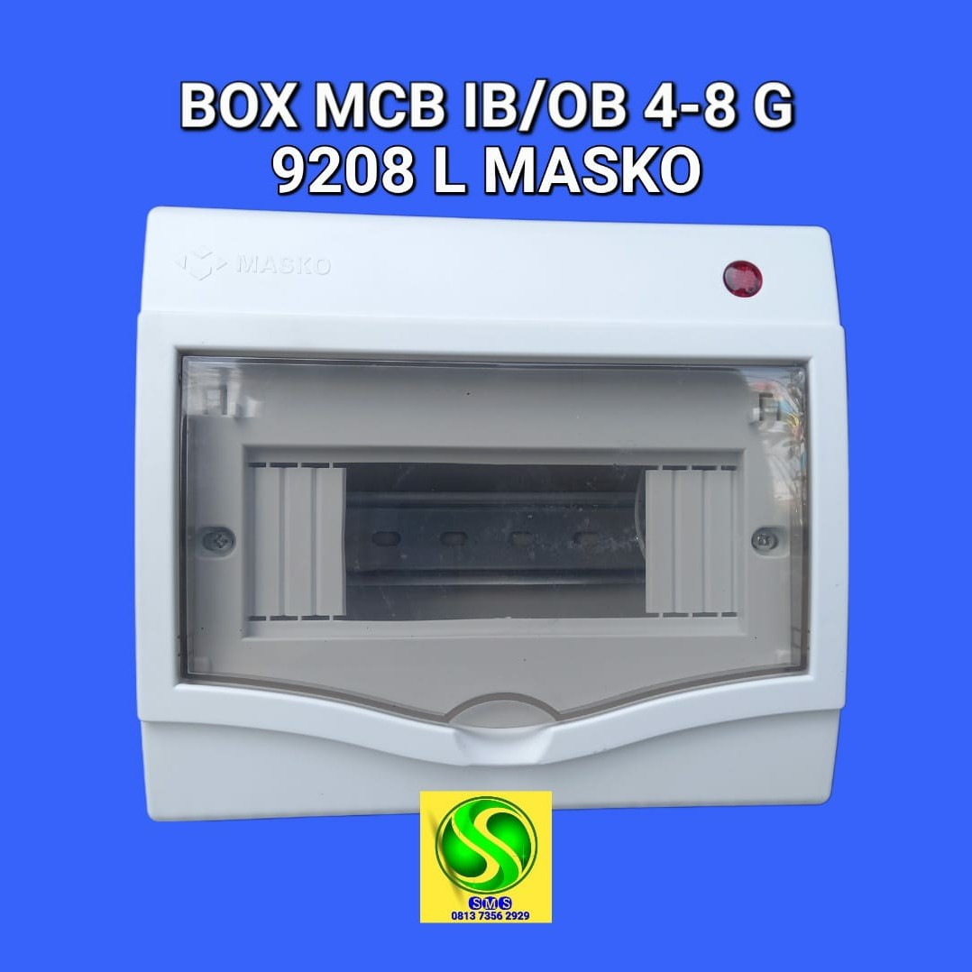 BOX MCB 8 GROUP 9208L MASKO