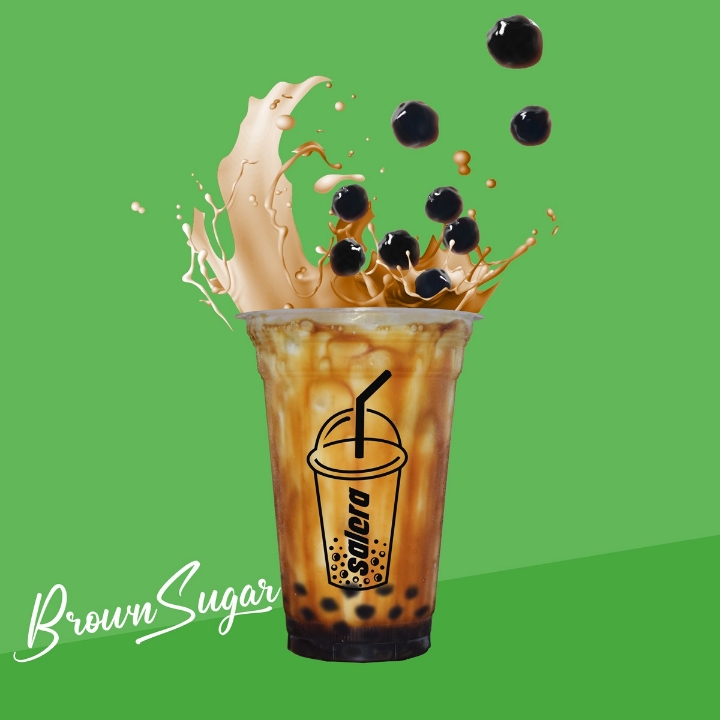 BROWN SUGAR Salera Fresh Milk Boba