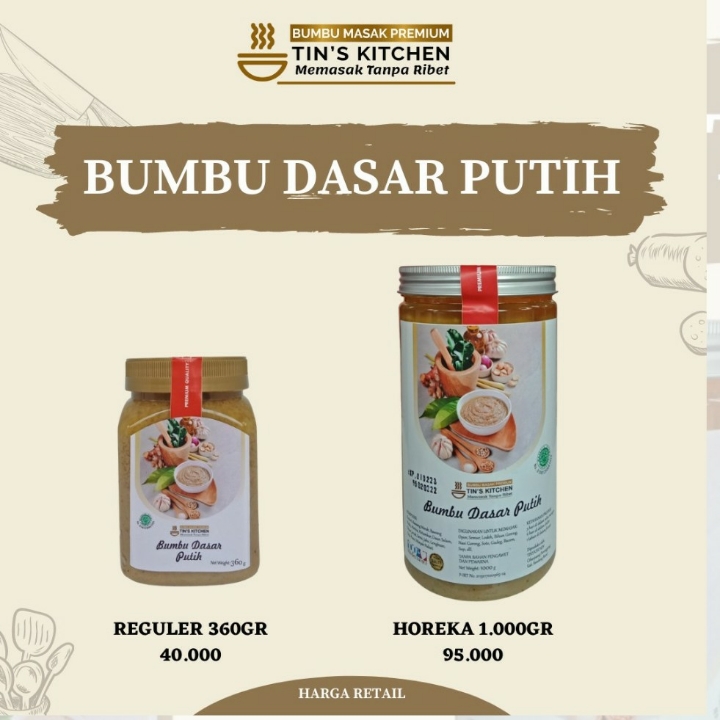 BUMBU DASAR PUTIH