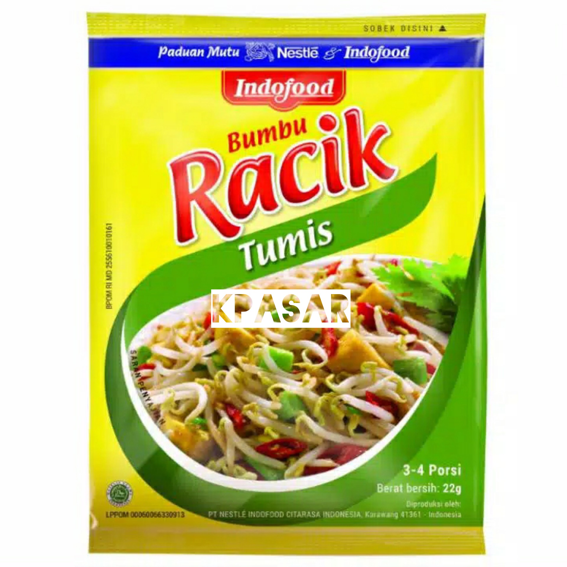 BUMBU RACIK TUMIS KEMASAN 22GR