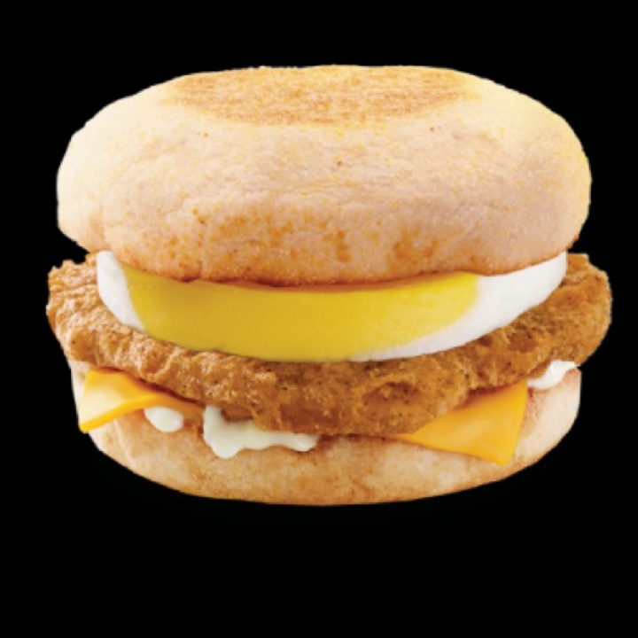 BURGER CHICKEN CHEESE WITH EGG