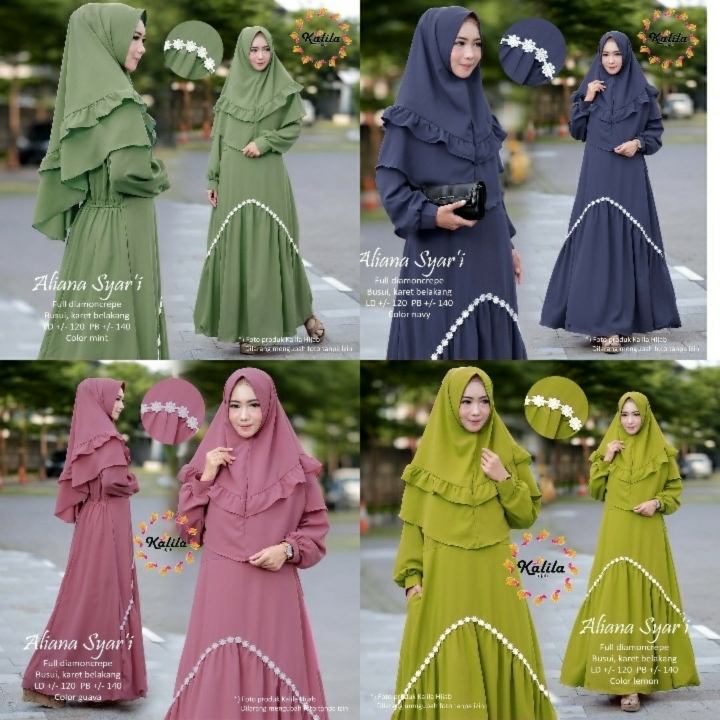 BUSANA MUSLIM ALIANA SYARI - KALILA HIJAB