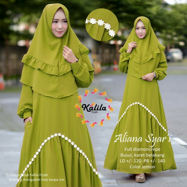 BUSANA MUSLIM ALIANA SYARI - KALILA HIJAB