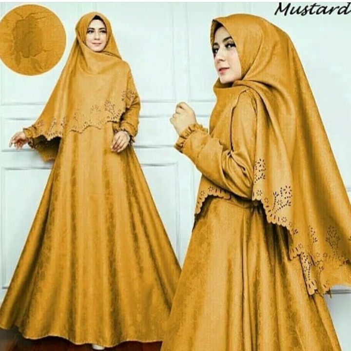 BUSANA MUSLIM ELFATA SYARI - WARNA MUSTARD