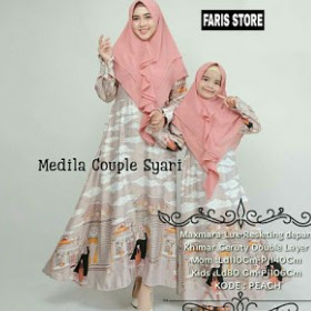 BUSANA MUSLIM MEDILA COUPLE SYARI