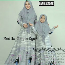 BUSANA MUSLIM MEDILA COUPLE SYARI