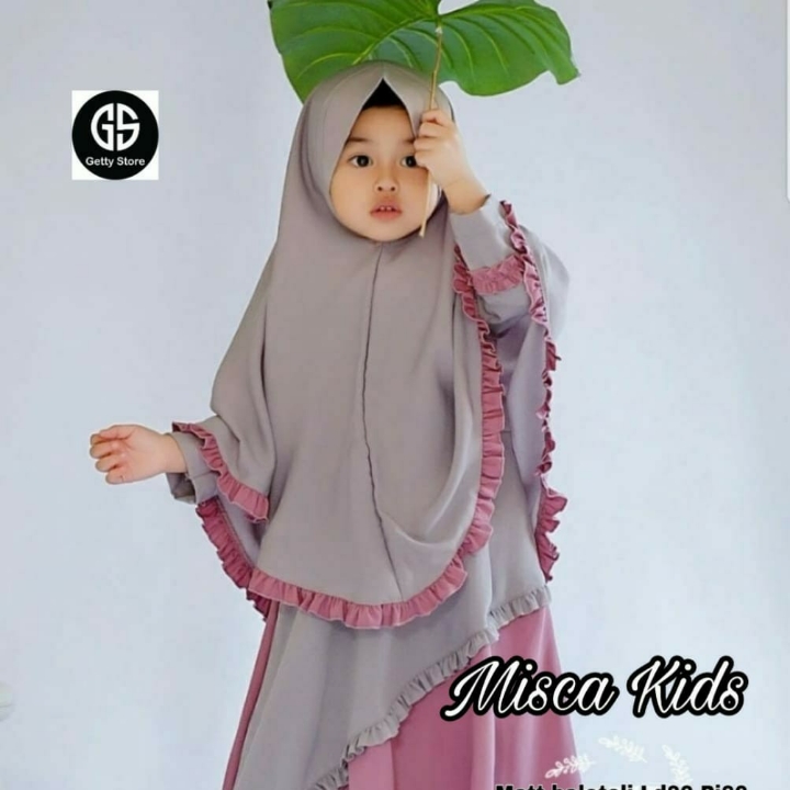 BUSANA MUSLIM SYARI MISCA KIDS