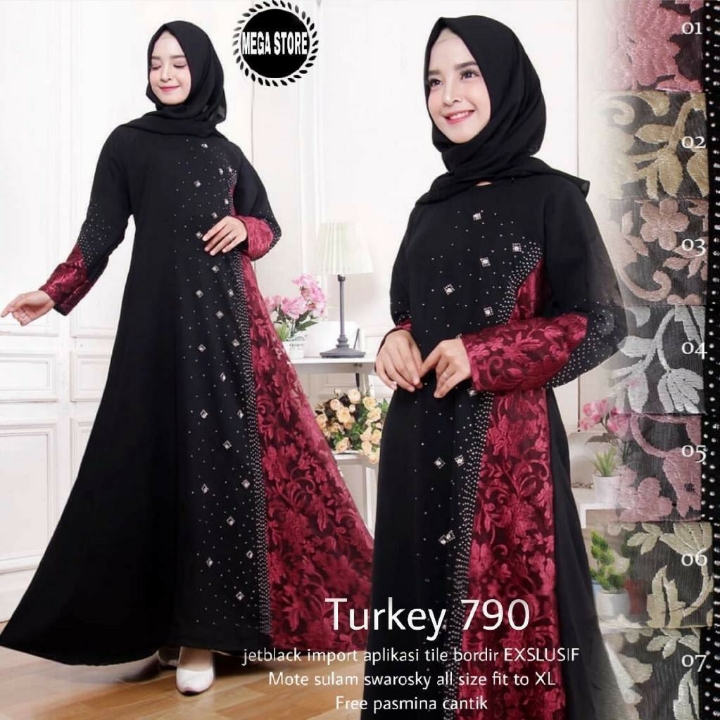 BUSANA MUSLIM TURKEY 790