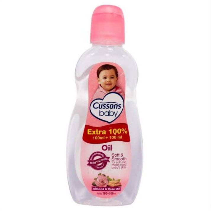 Baby   Oil Almond Dan Rose Oil 200 Ml