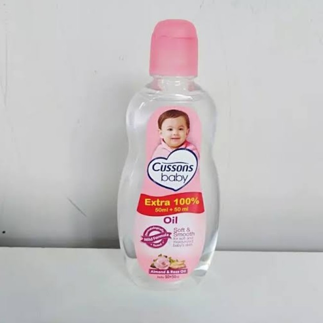 Baby Oil Almond Dan Rose Oil 100 Ml