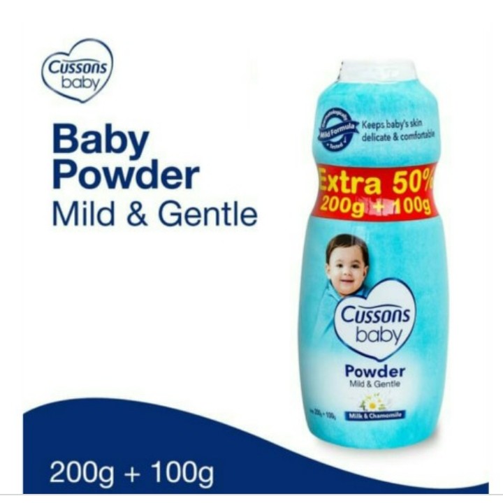 Baby Powder Mild Gentle Milk 300 Ml