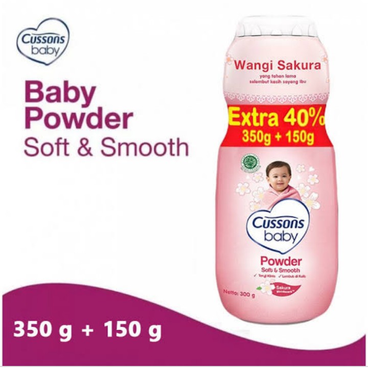 Baby Powder Soft Smooth Milk Rose Oil 500 Ml